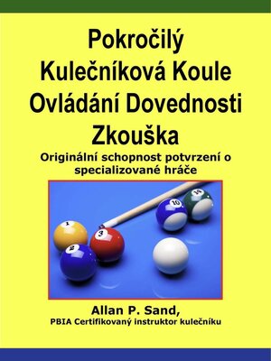 cover image of Pokročilý Kulečníková Koule Ovládání Dovednosti Zkouška--Originální schopnost potvrzení o specializované hráče